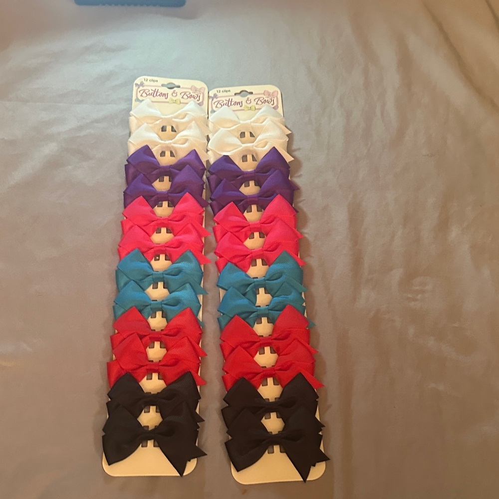 Buttons & Bows Colorful Bow Set for Kids - Picture 5 of 6